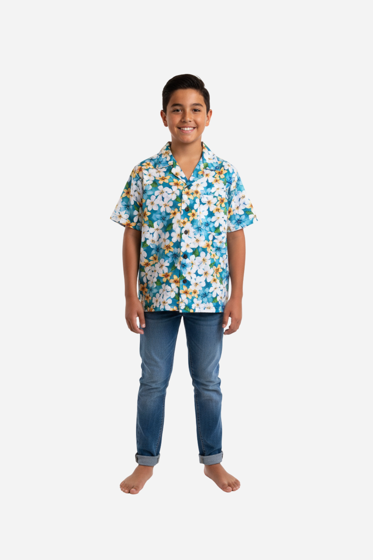 Koa Boys Aloha Shirt