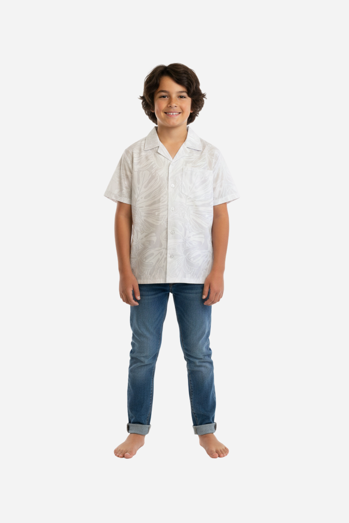 Koa Boys Aloha Shirt