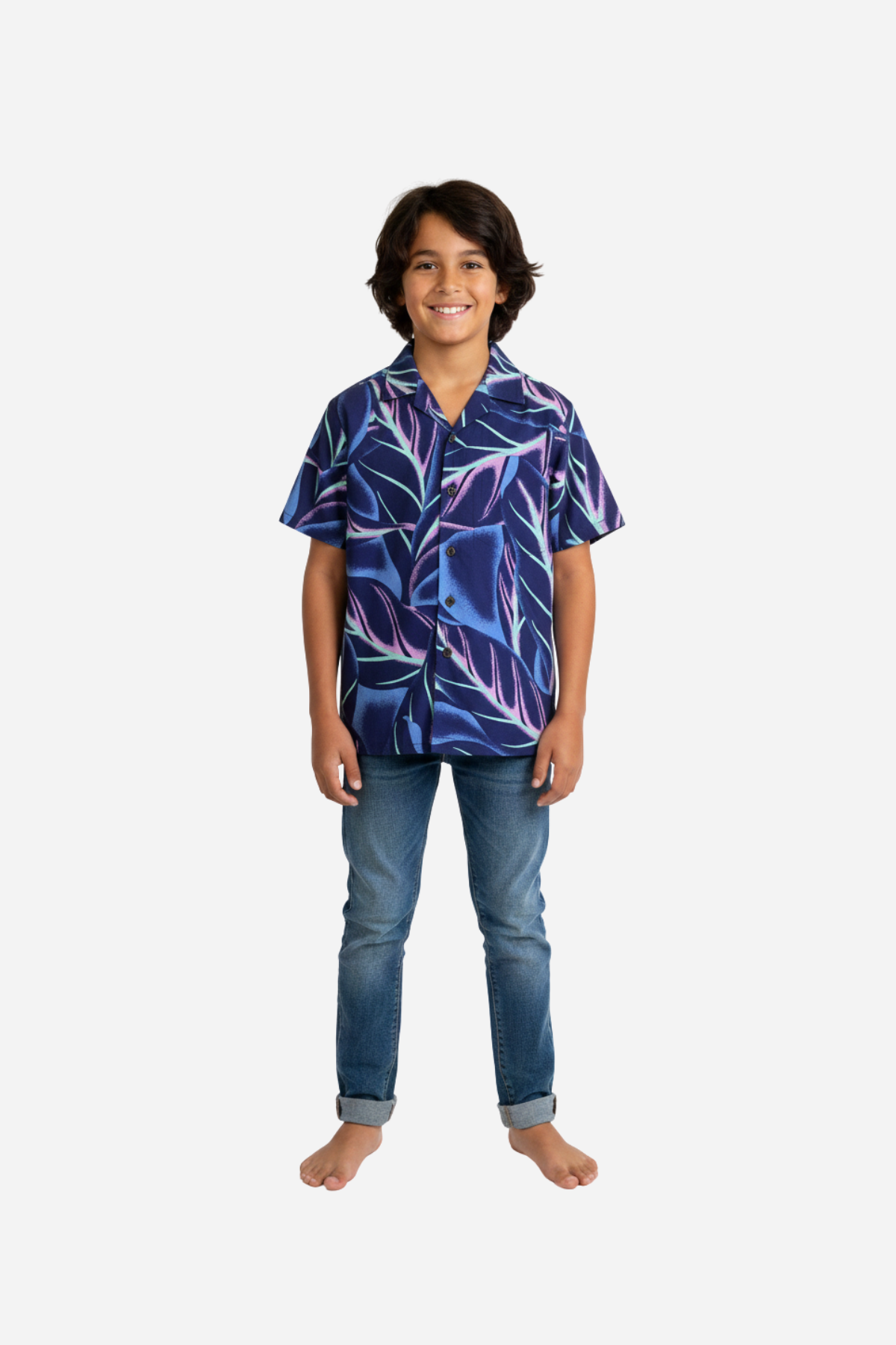 Koa Boys Aloha Shirt
