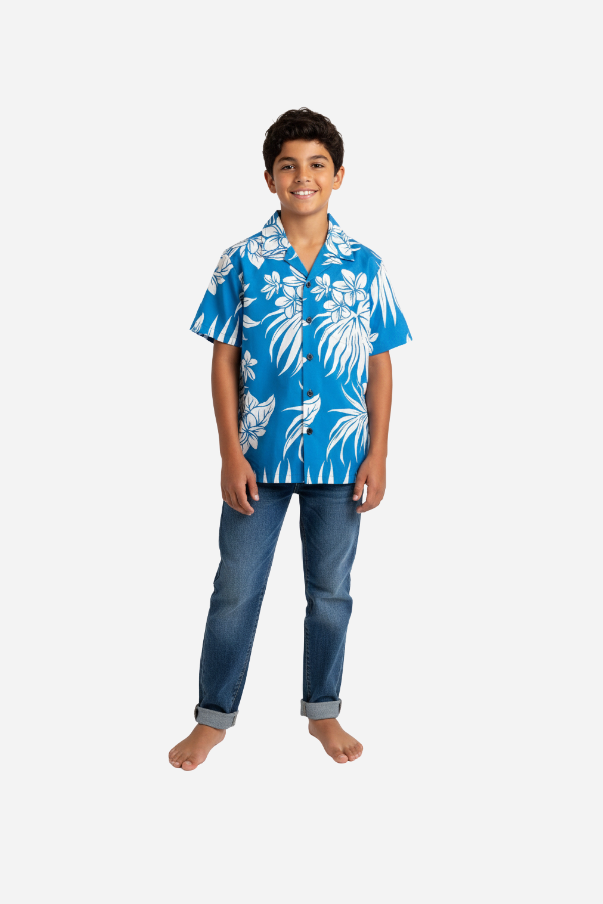 Koa Boys Aloha Shirt