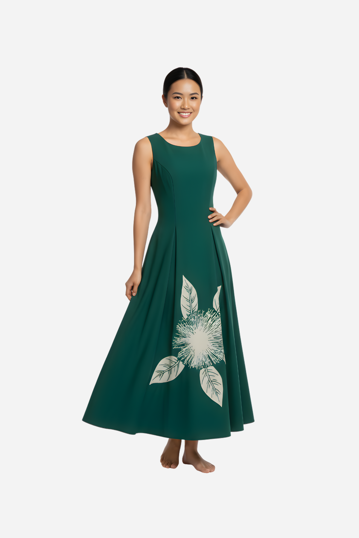 Halia Long Muʻumuʻu