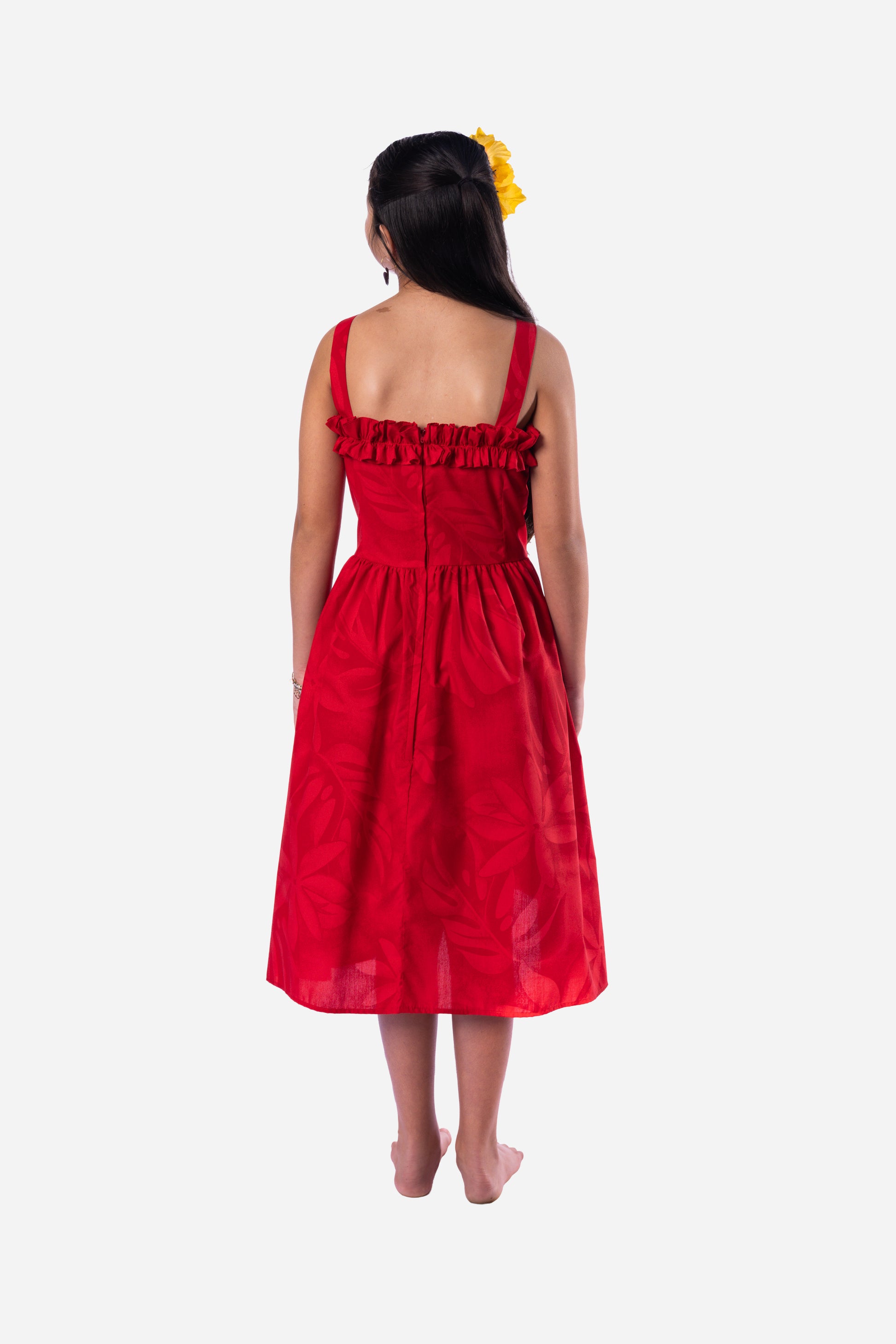 lilo red dress Lilo Kids Dress – Muumuu Factory